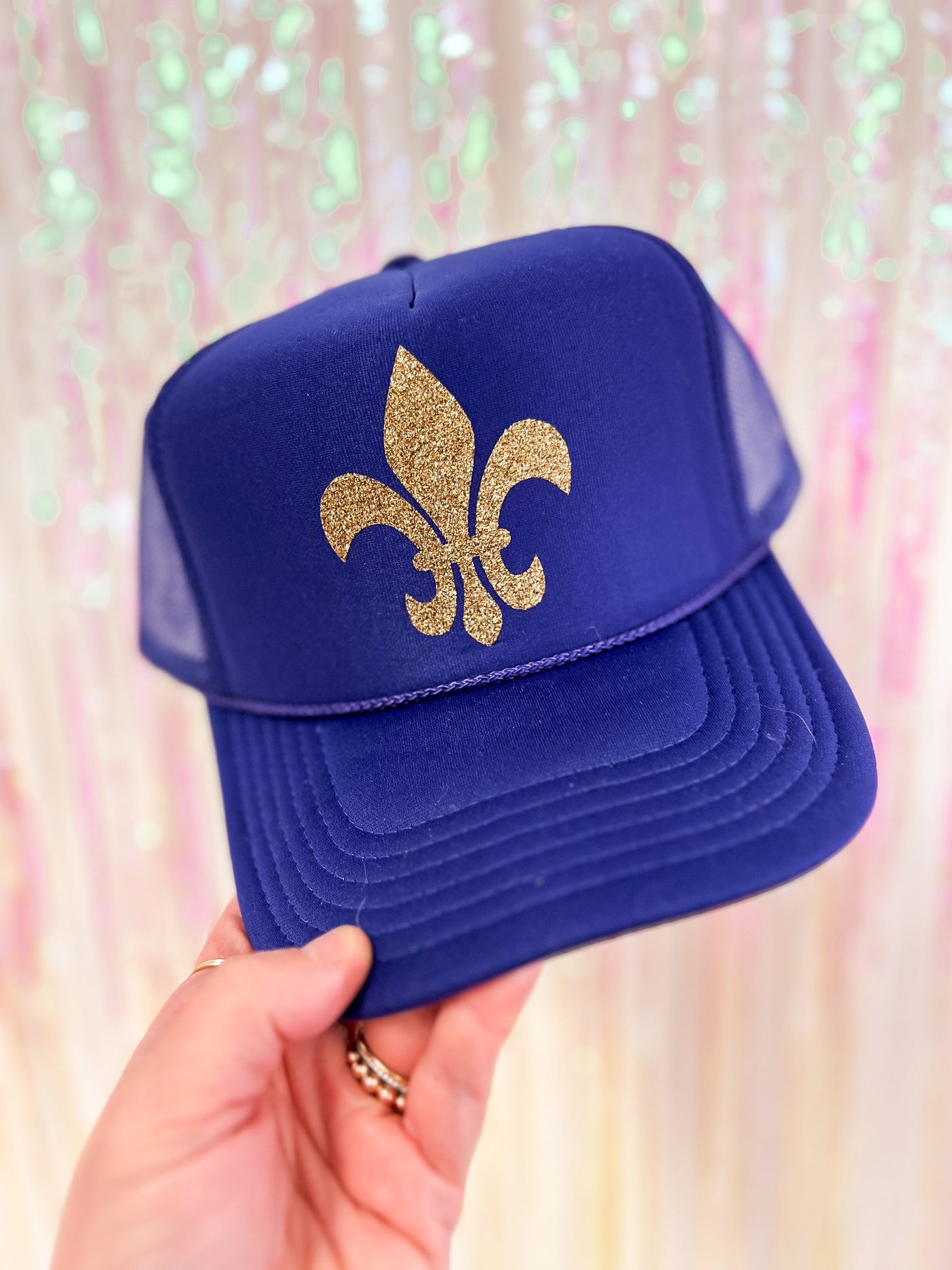 Mardi Gras Trucker Hat