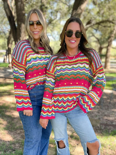 Abilene Crochet Sweater