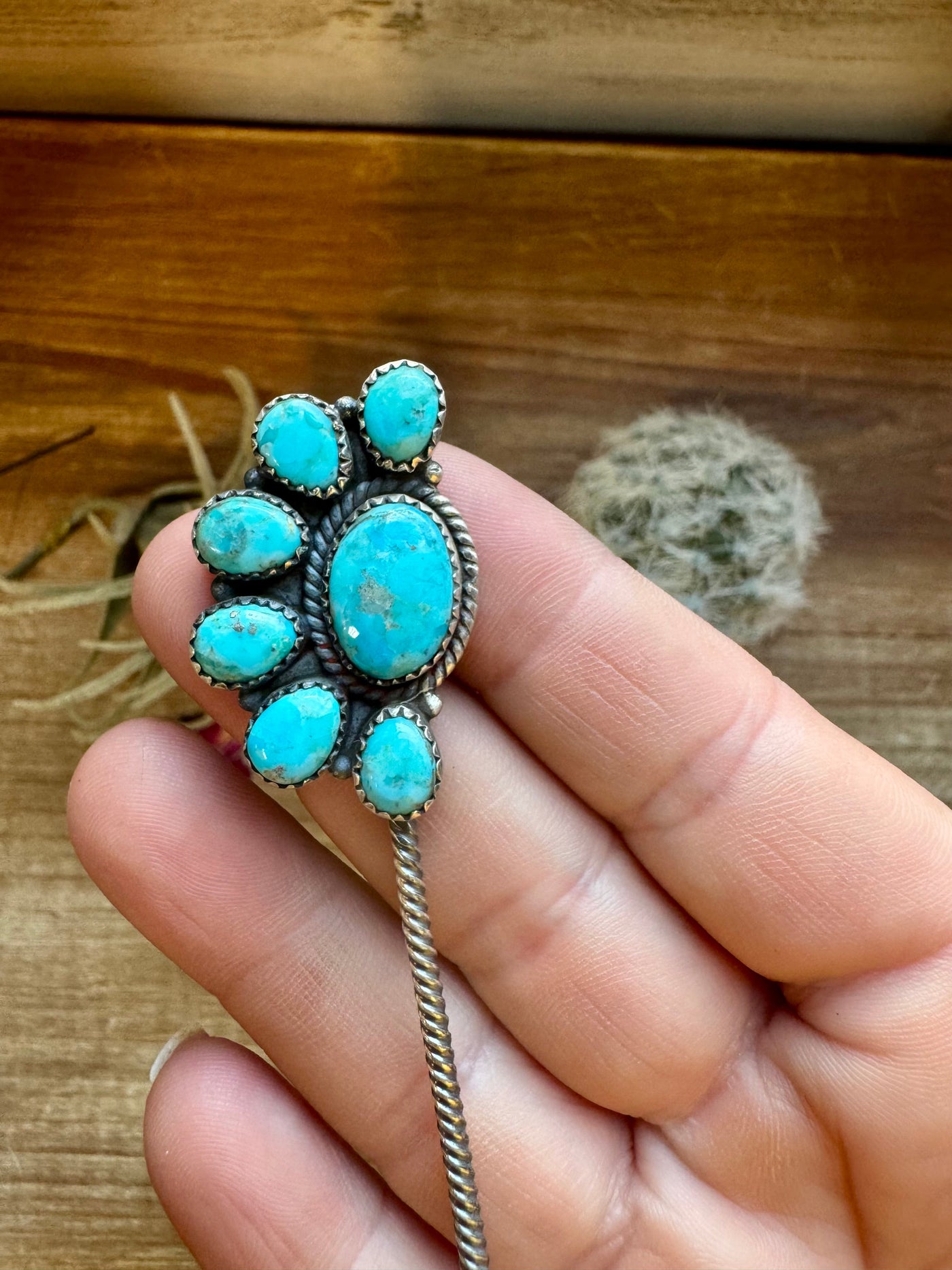 Kingman Turquoise Hat pins