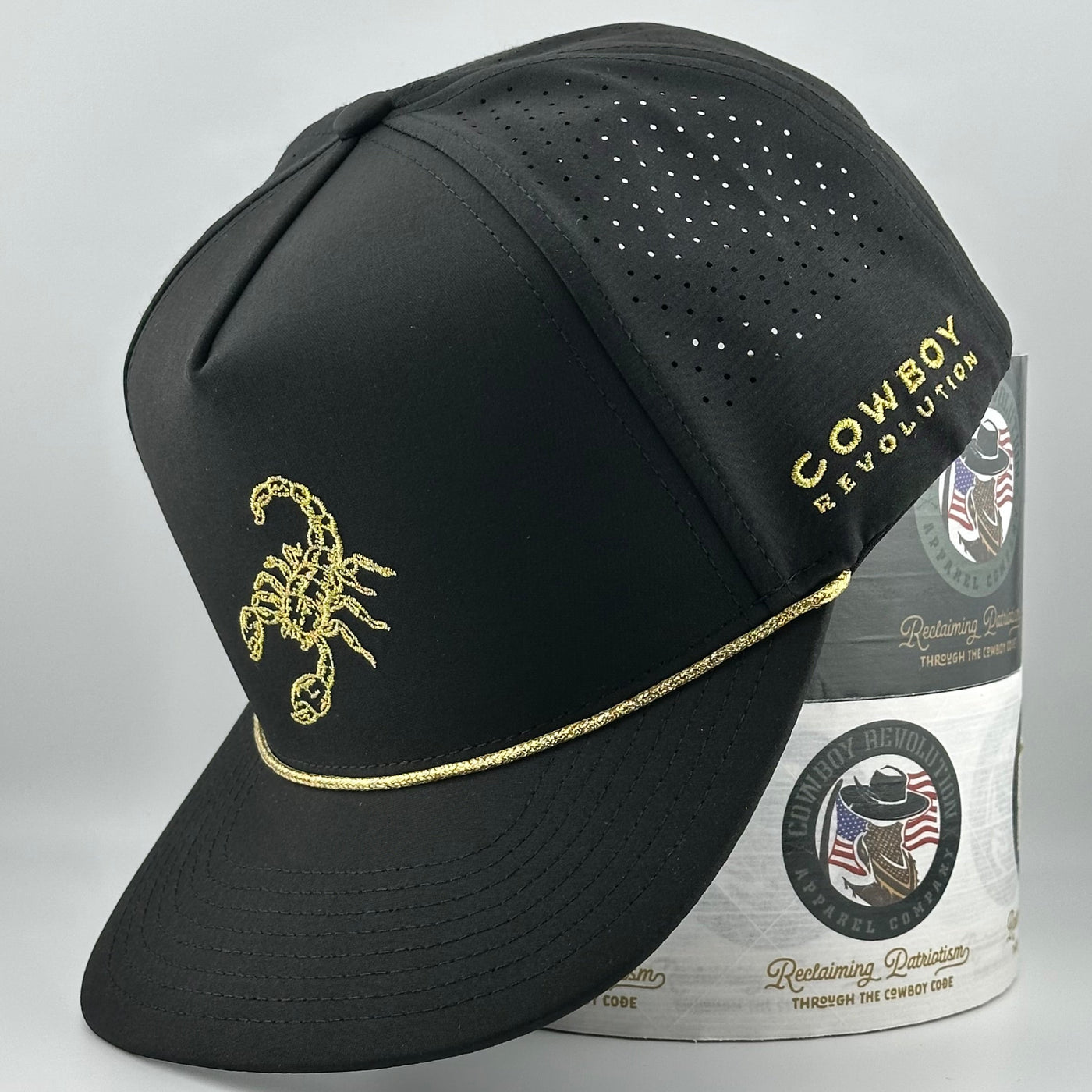 "Golden Scorpion" Performance Rope Hat