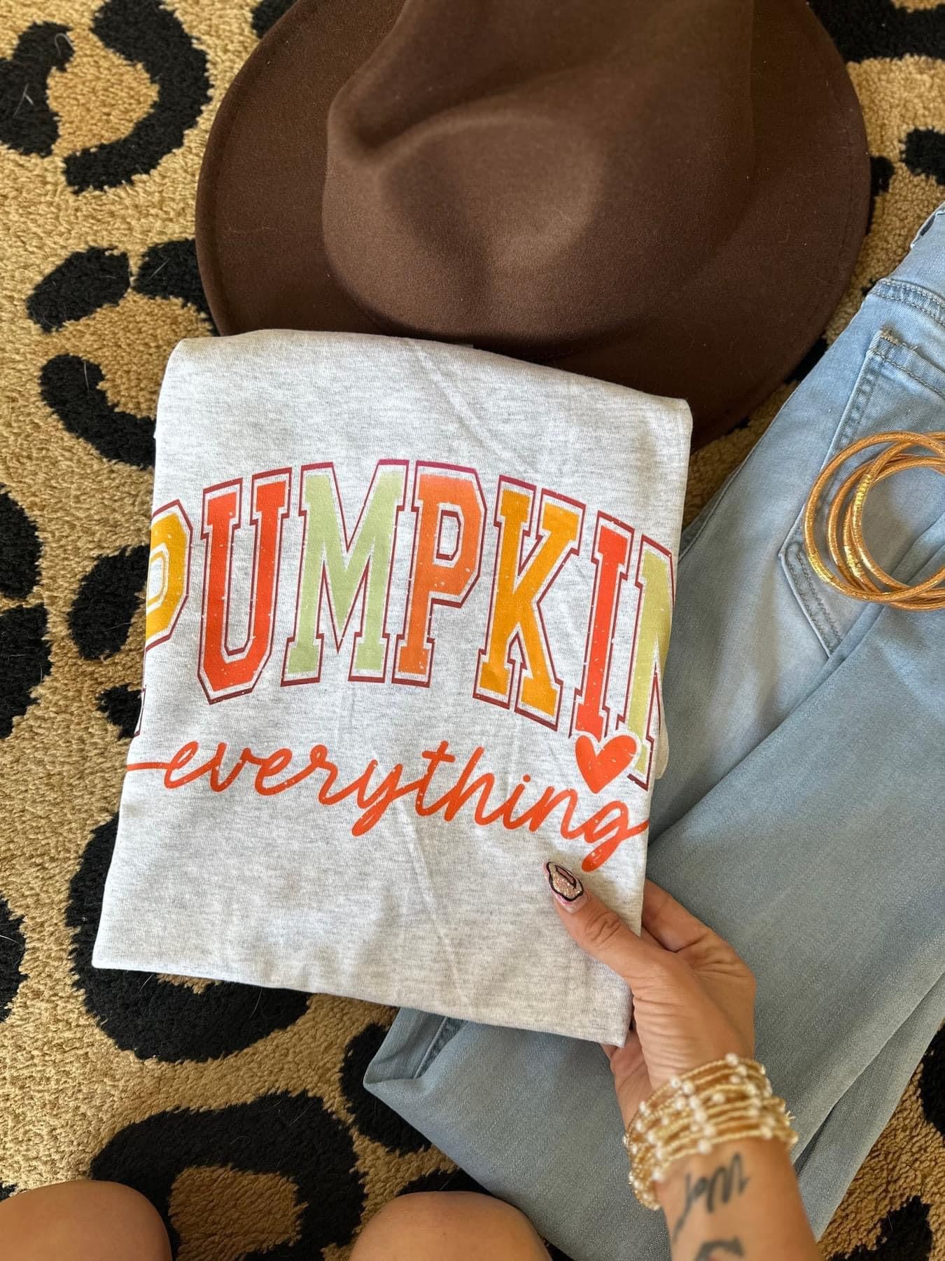 Pumpkin Everything Tee