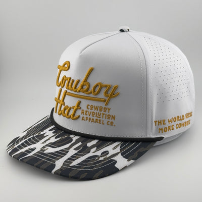 Atakapa Flatline - NOLA White “Cowboy Hat”