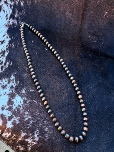 The Barlow Copper Pearl Necklace | 21.5 inch