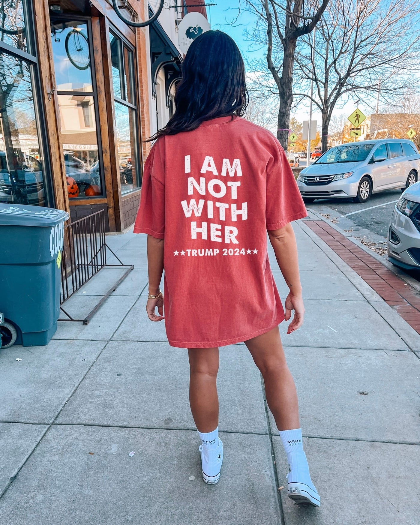 I Am Not With Her Tee