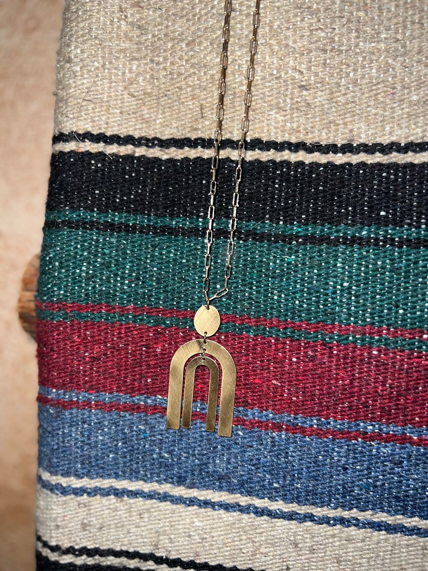 Gold Rainbow Necklace