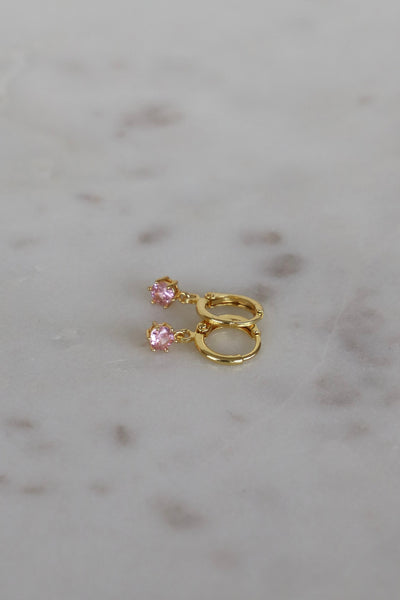 ROUND BIRTHSTONE HUGGIES