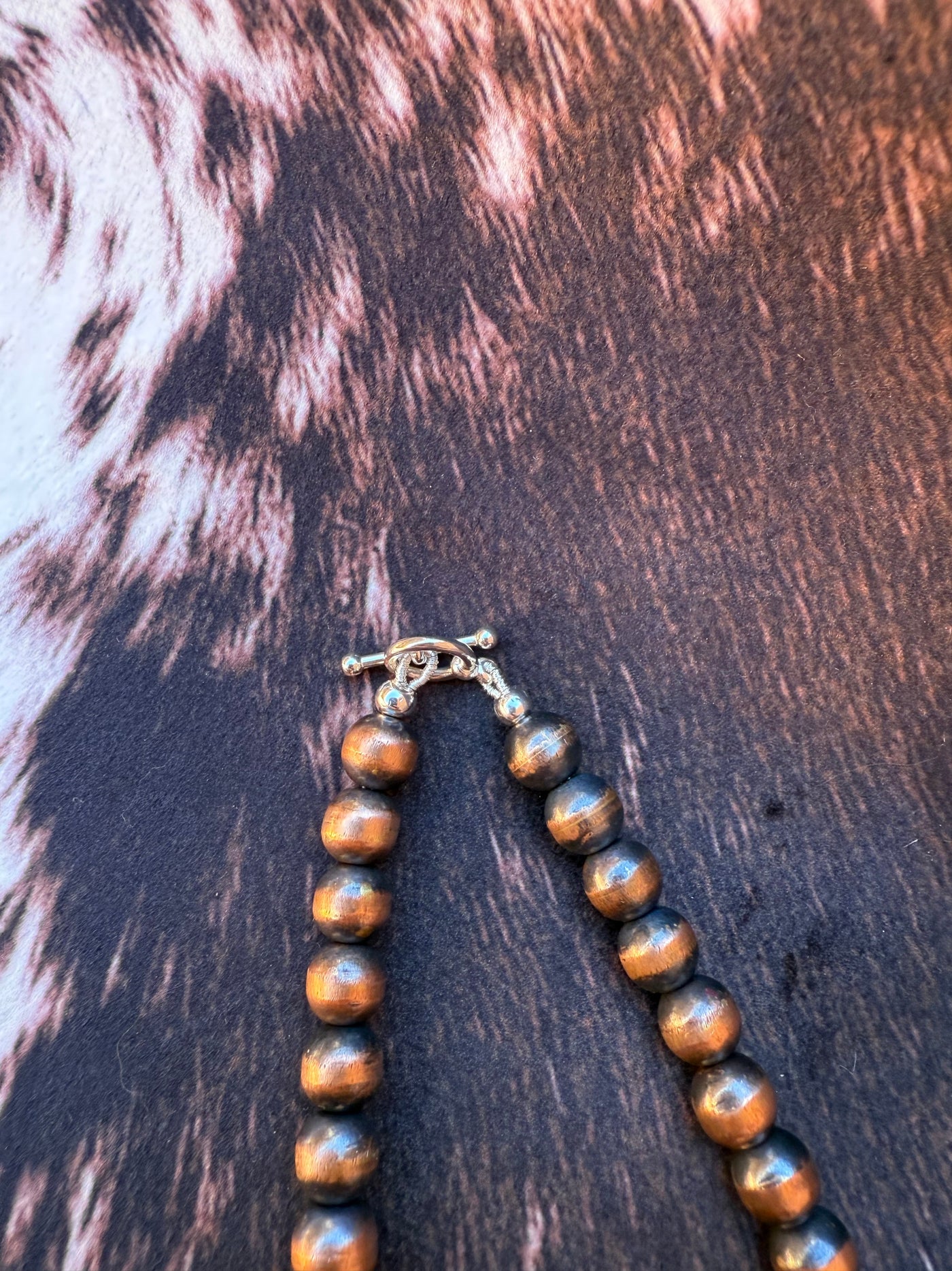 The Barlow Copper Pearl Necklace | 21.5 inch