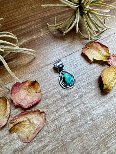 Mojave Stone Pendant – Sterling Silver, Fits 6 mm