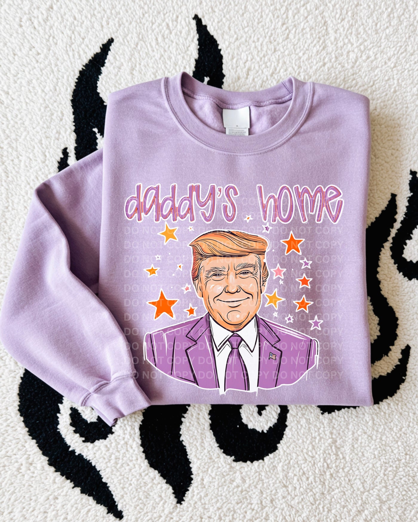 Daddy’s Home Purple Crewneck