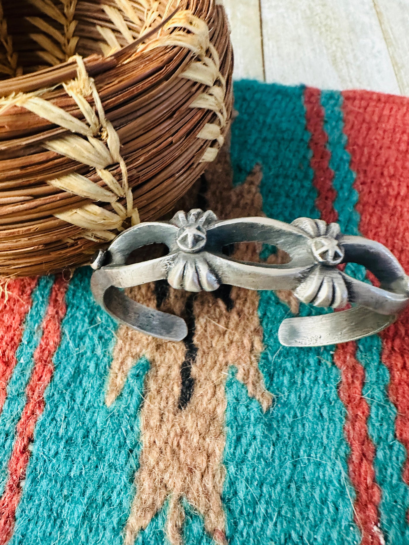 Handcrafted Sterling Silver Cuff Bracelet by Chimney Butte