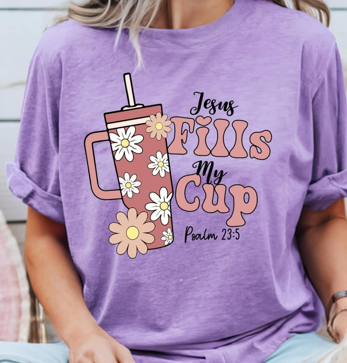 JESUS FILLS MY CUP BOHO