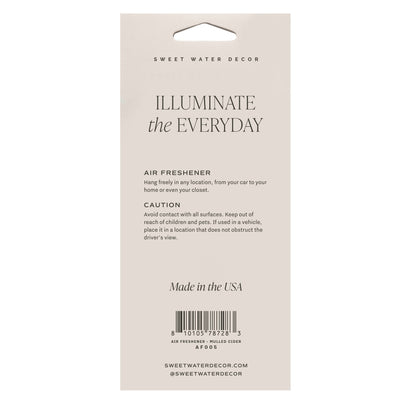 Mulled Cider Hanging Air Freshener