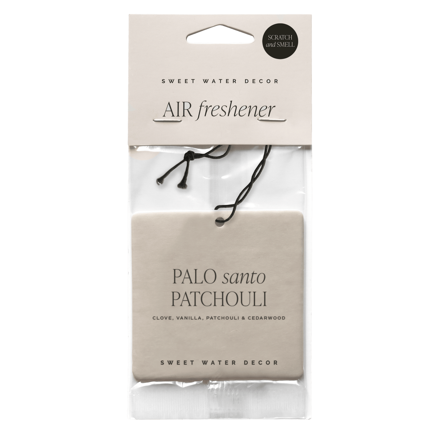 Palo Santo Patchouli Hanging Air Freshener