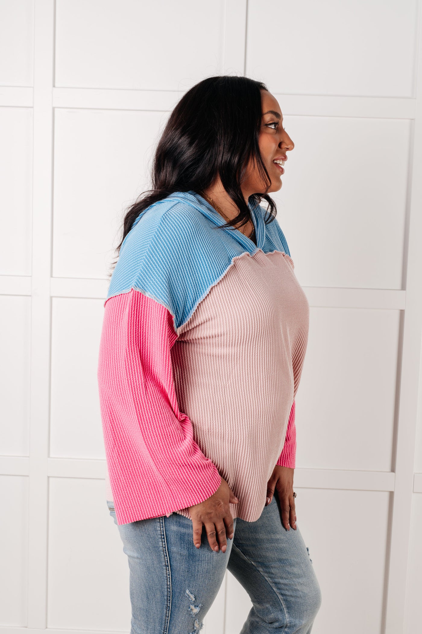 A-Tisket A-Tasket Color Block Pullover