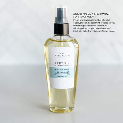 Aromatherapy Body Oil – Lightweight & Nourishing Massage Oil