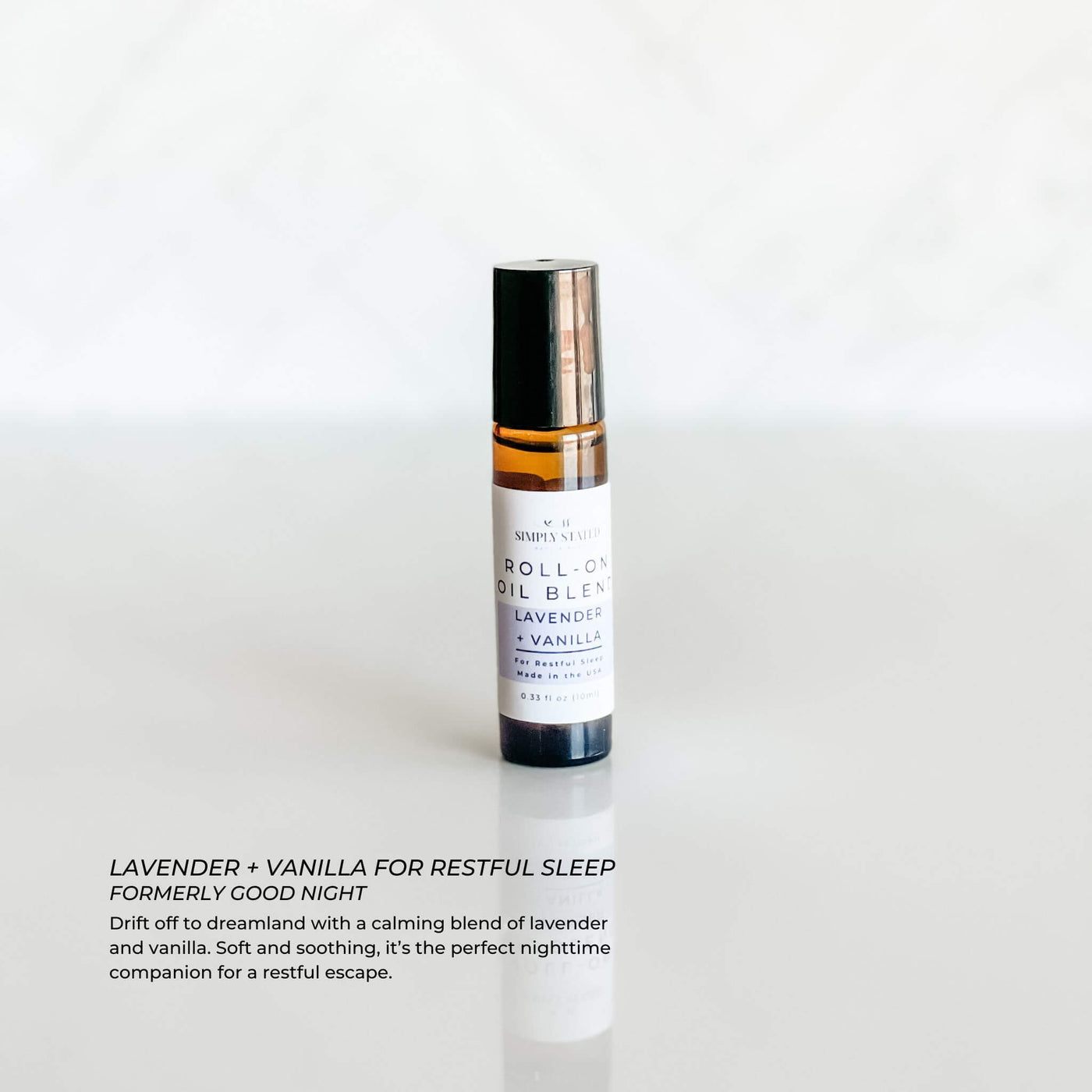 Aromatherapy Roll-On – Stress Relief & Focus Essential Oil Blend