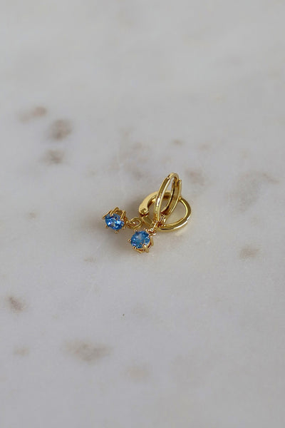ROUND BIRTHSTONE HUGGIES