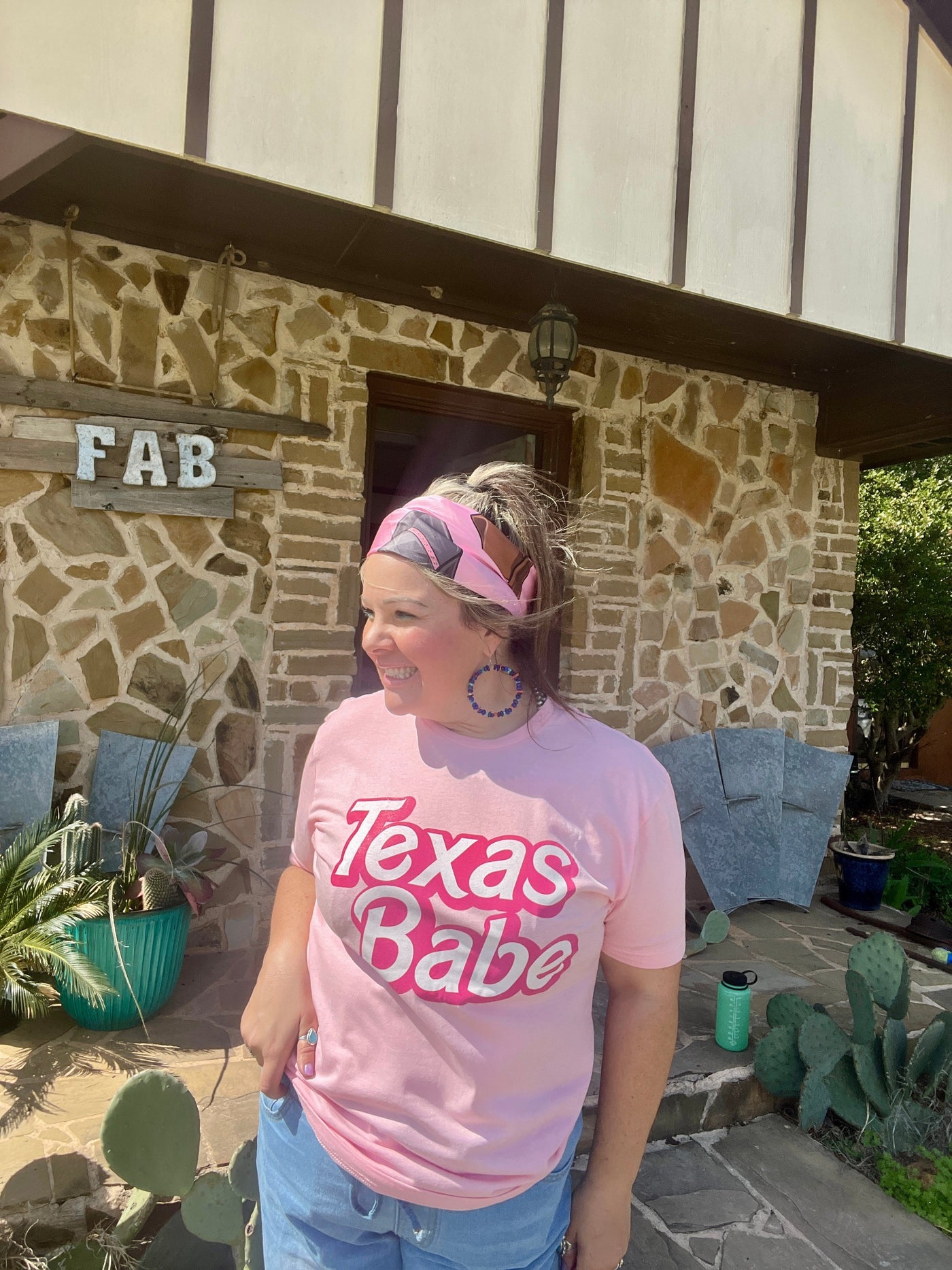 Pink Texas Babe T-Shirt