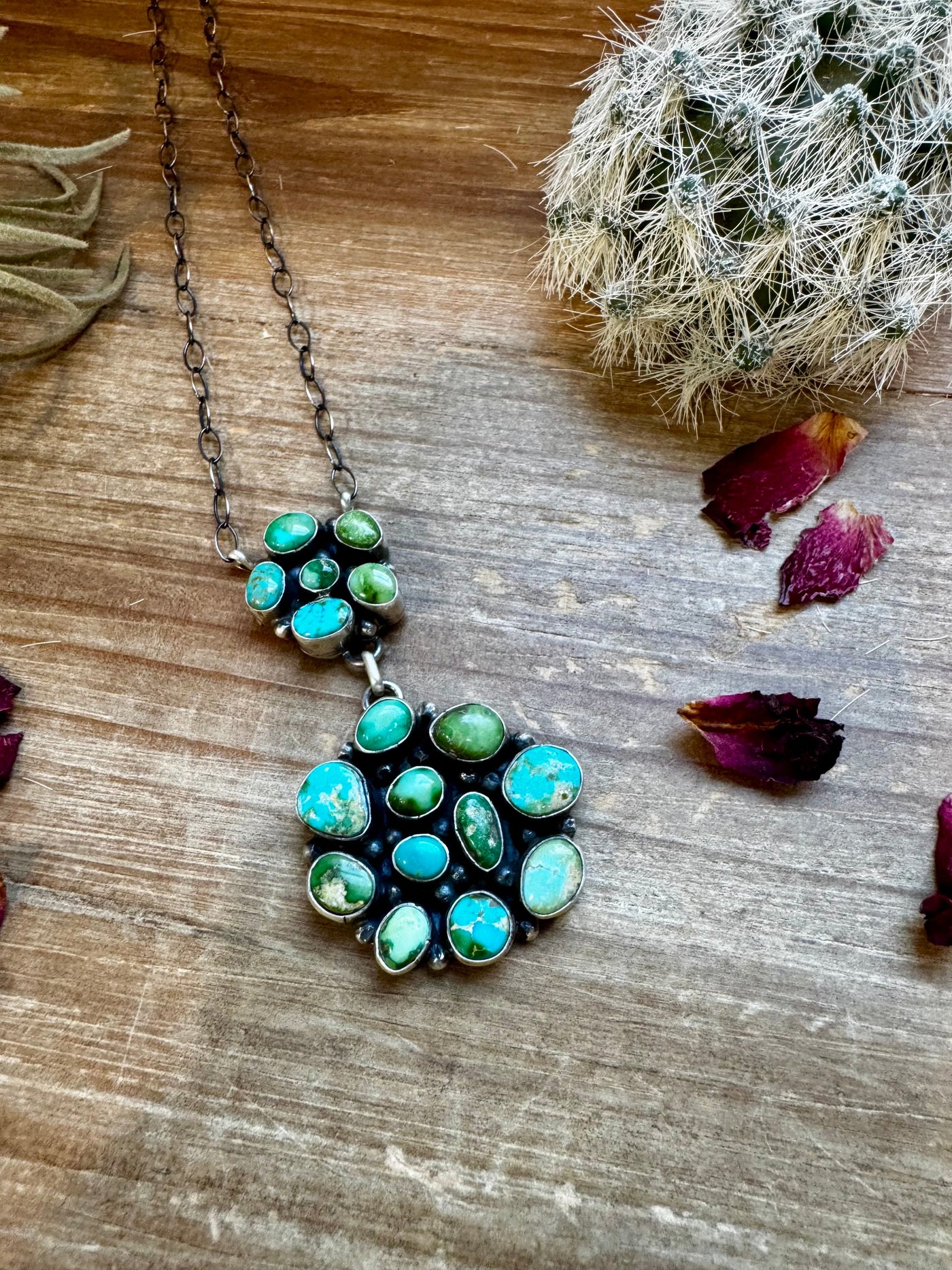 Mix turquoise necklace