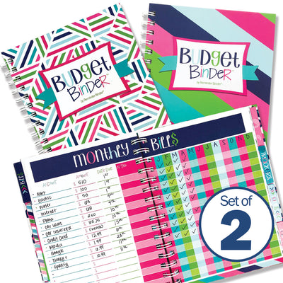 Budget Binder™ 2-Pack: Bill Tracker Financial Planner