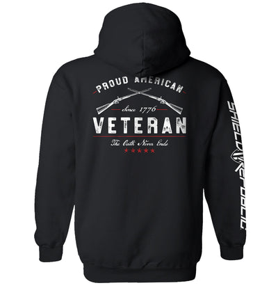 Proud American Veteran The Oath Never Ends