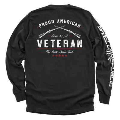 Proud American Veteran The Oath Never Ends