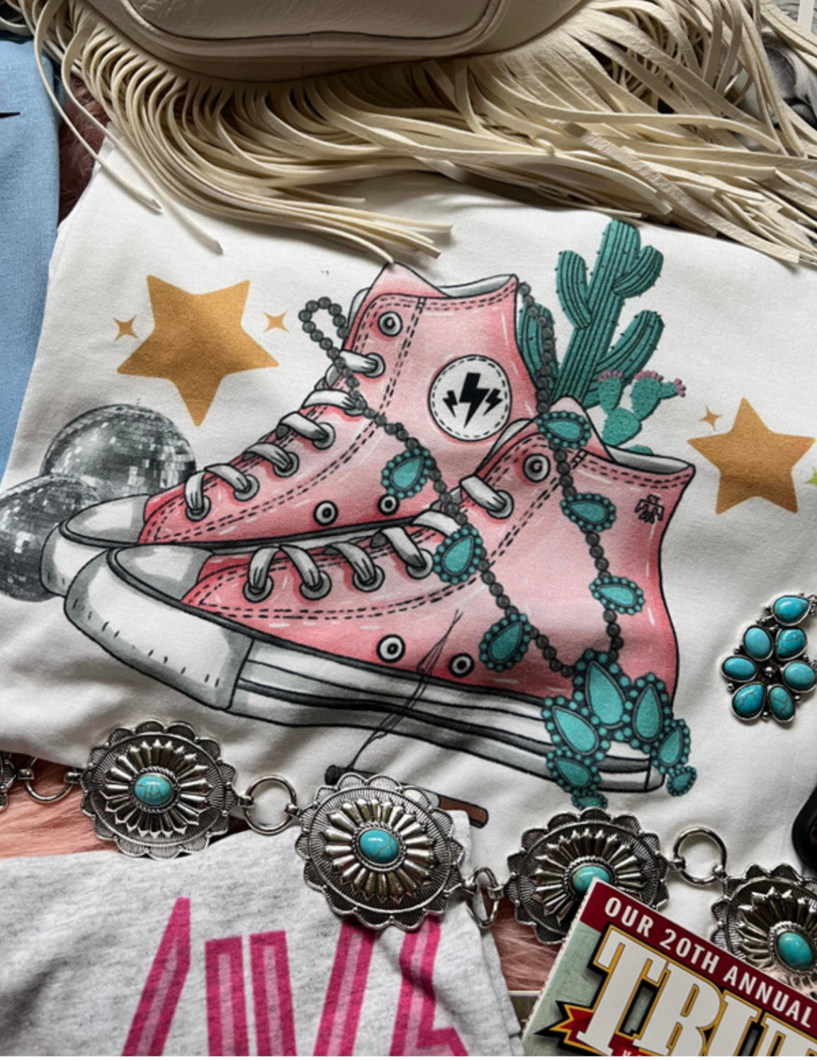 COWGIRLS CONVERSE TEE