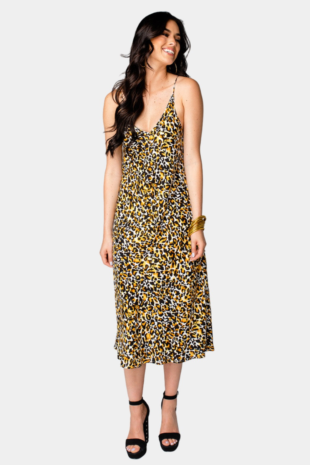 Tiff Midi Slip Dress - Alleycat