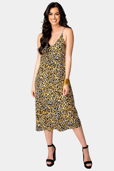 Tiff Midi Slip Dress - Alleycat