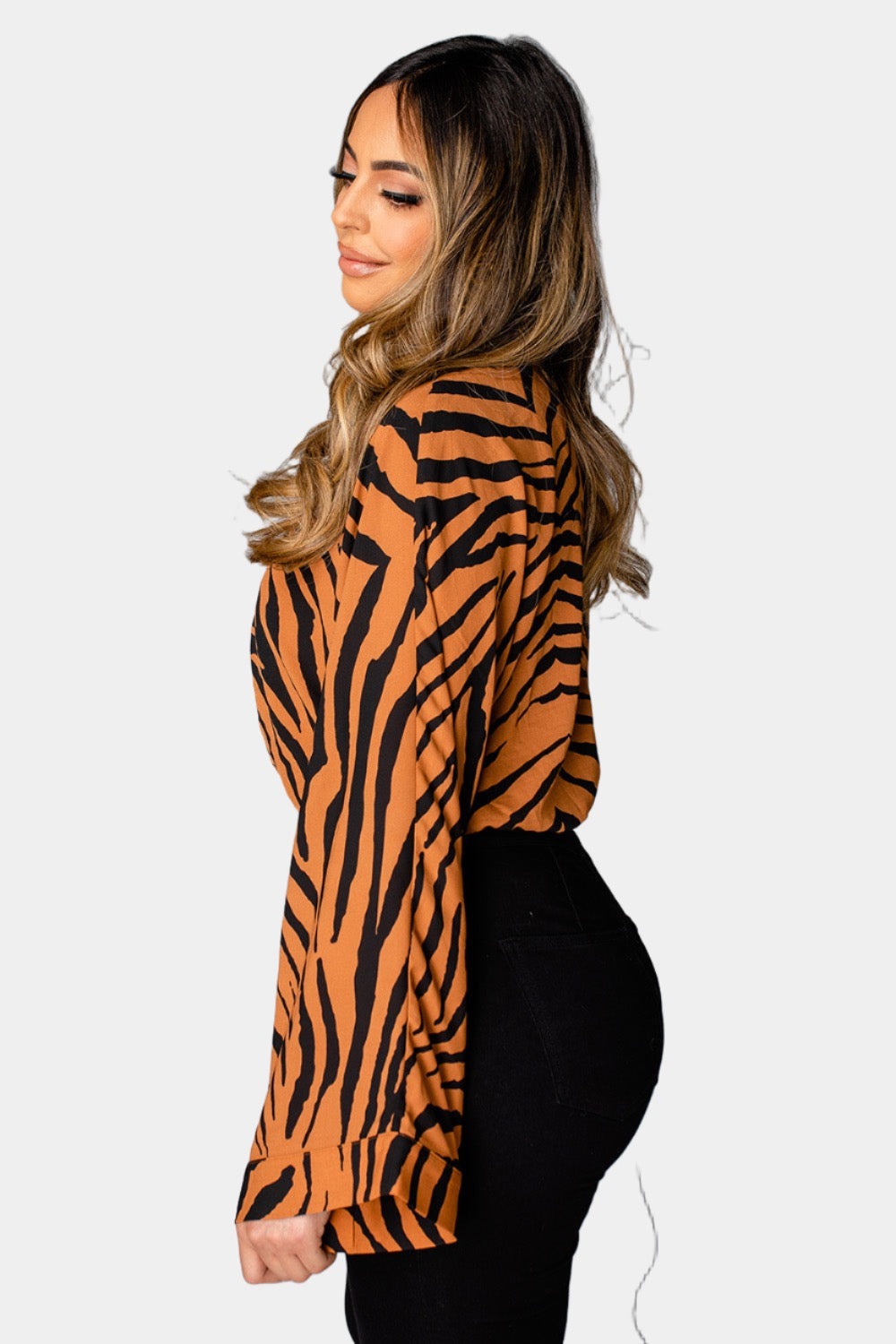 Ariana Kimono Sleeve Bodysuit - Mowgli