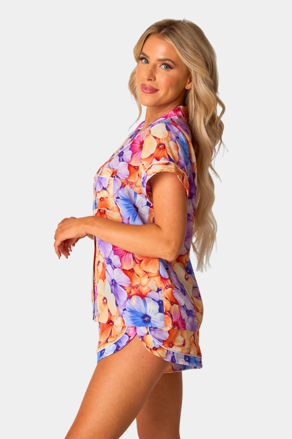 Aurora Pajama Set - Pansy