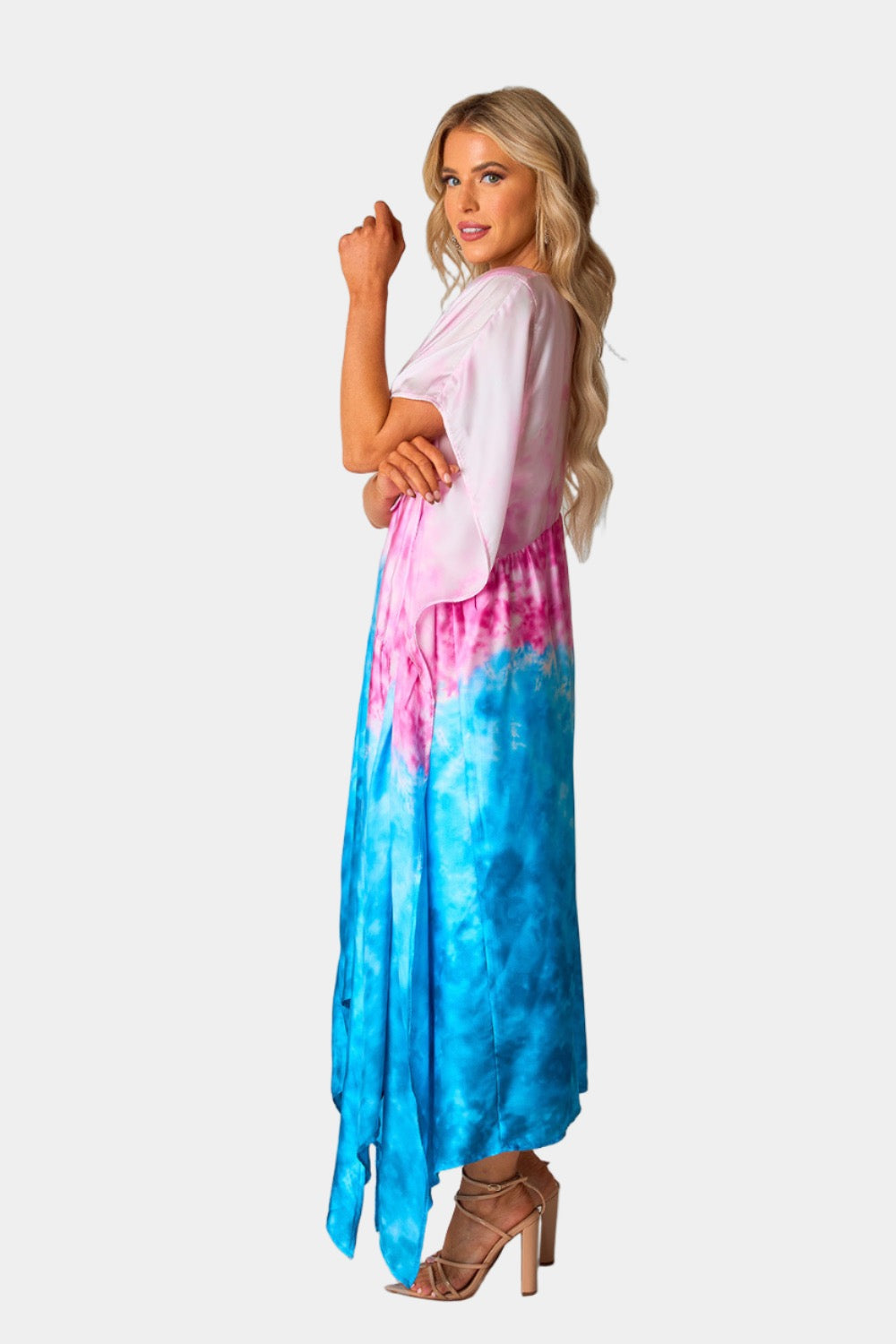 Mamie Caftan Maxi Dress - Shoreline