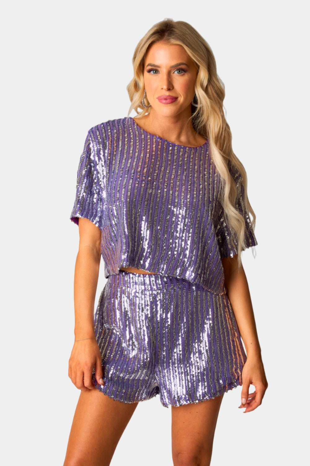 Laura Sequin Set - Purple