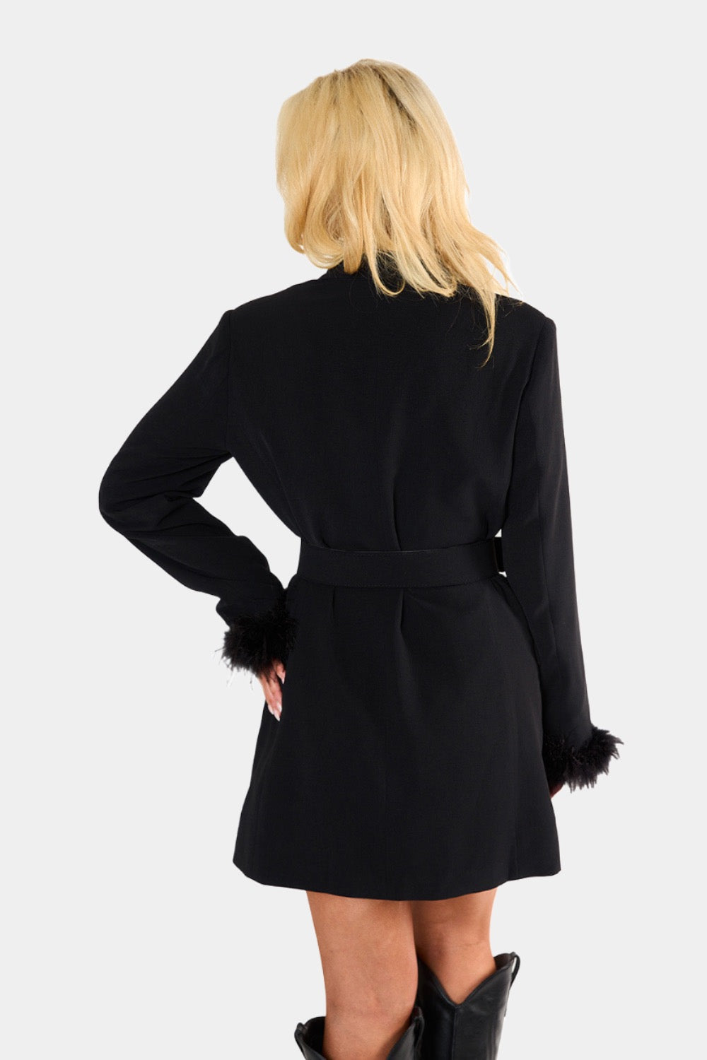 Harriet Blazer Dress - Noir