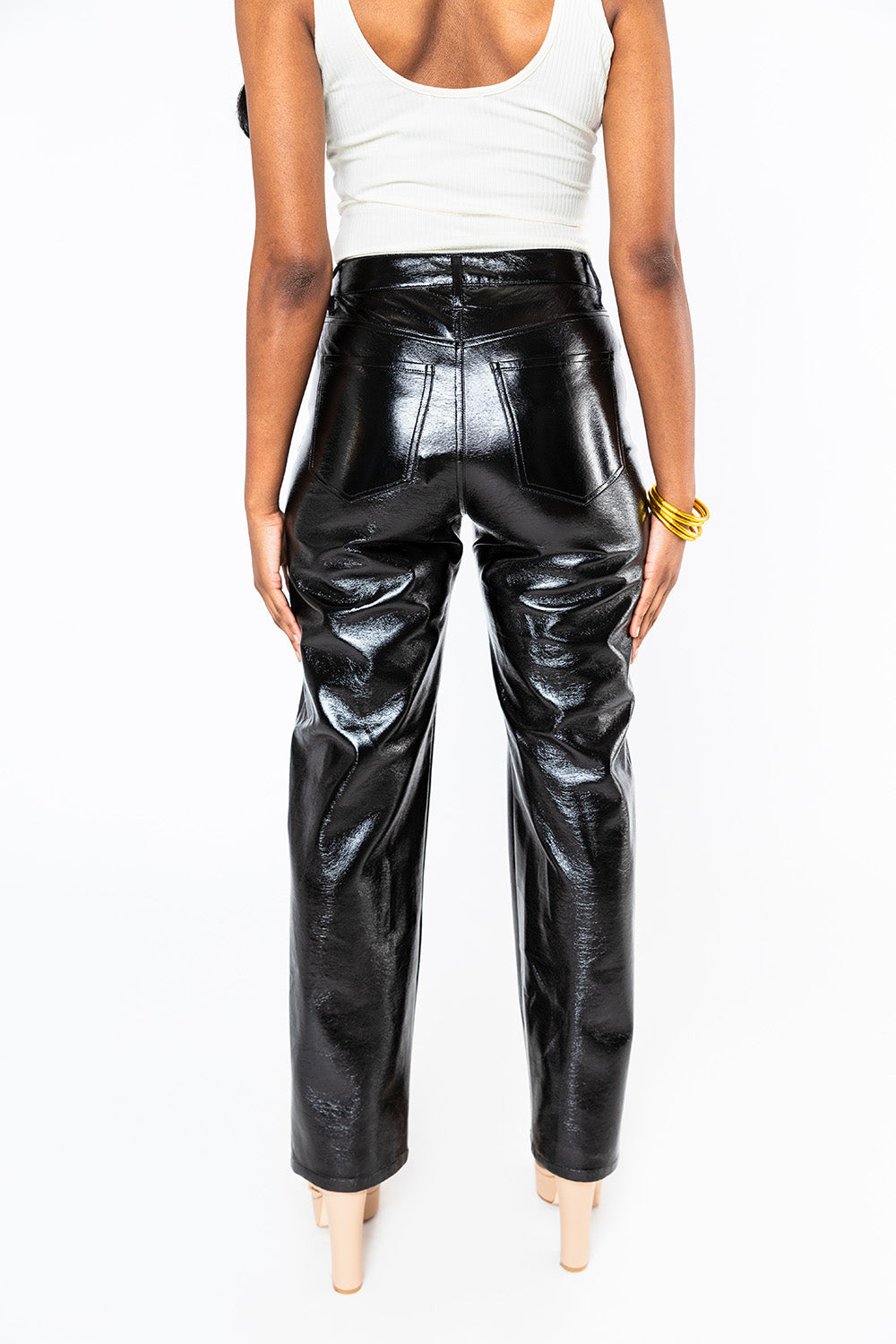 Yara Straight Leg Pants - Black