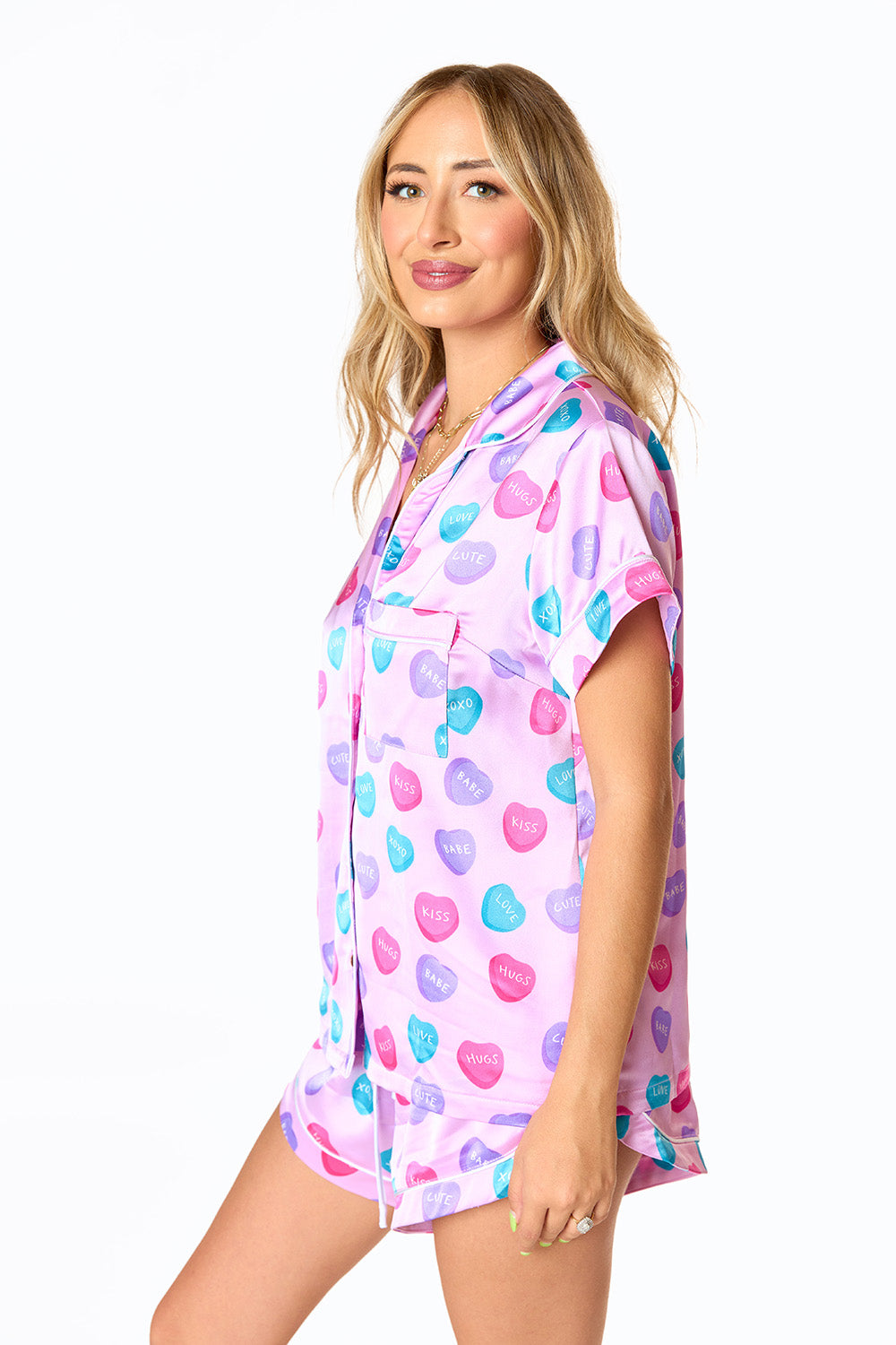 Aurora Pajama Set - Sweet Hearts