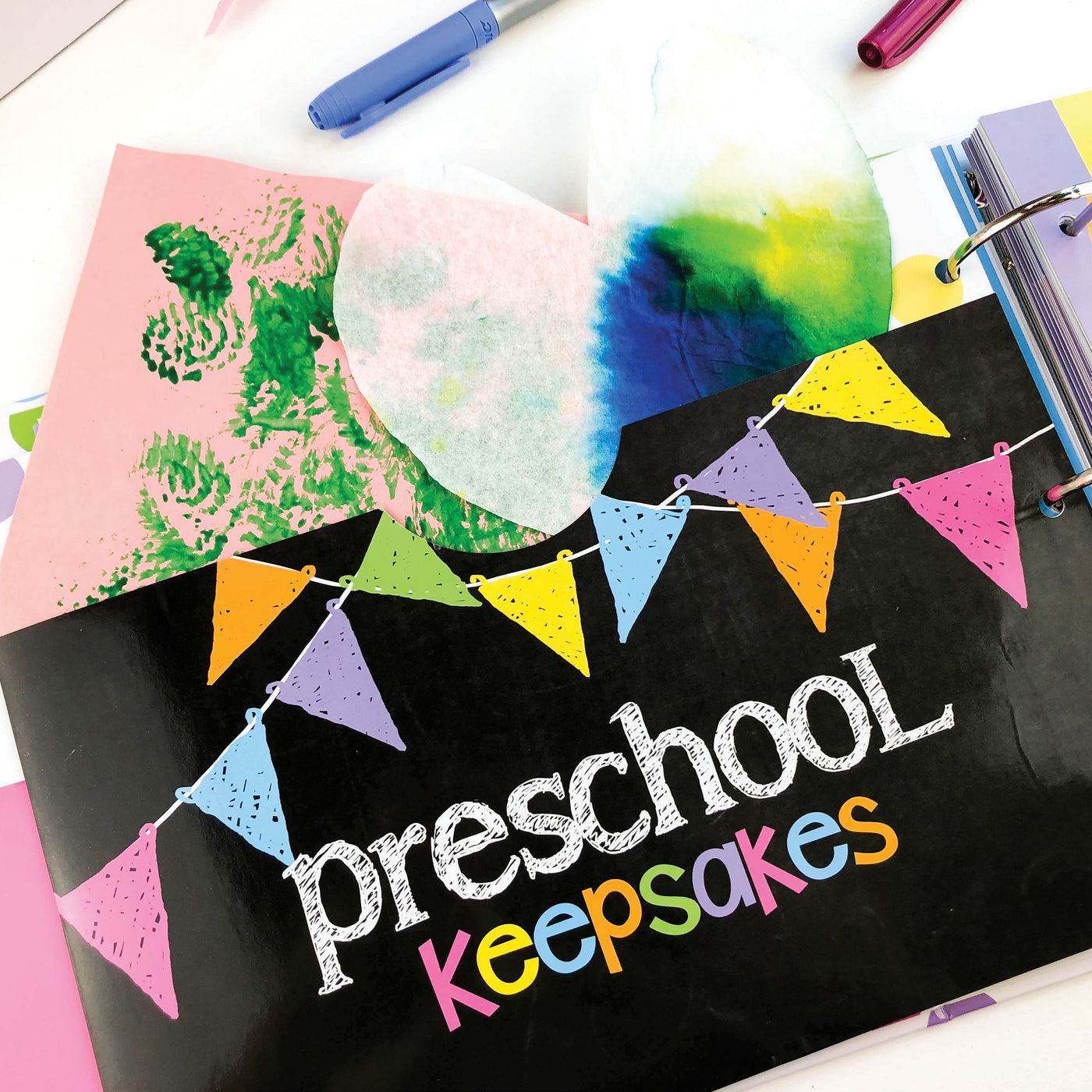 Mom Must-Have School Keepsake Kit | Class Keeper® + Photo Prop Deck + School Stickers