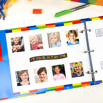 Mom Must-Have School Keepsake Kit | Class Keeper® + Photo Prop Deck + School Stickers