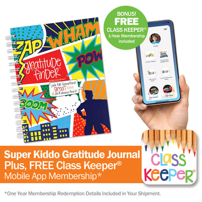 NEW! Kids' Gratitude Journal + BONUS App Membership | Gratitude for Them, Keepsakes for You