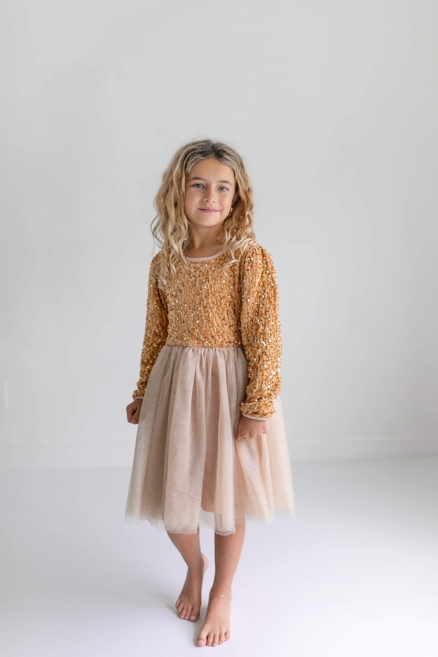 Champaign Sequin Dress