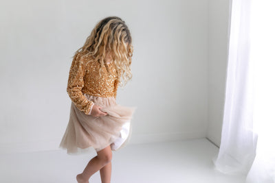 Champaign Sequin Dress