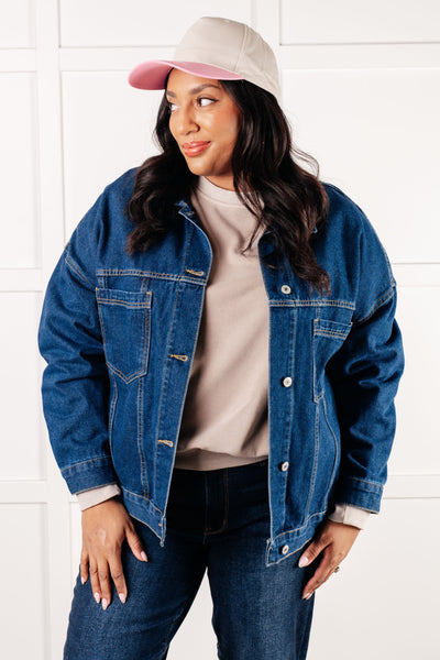 Have We Met Oversized Denim Jacket