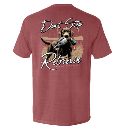 Don't Stop Retrievin' Chocolate Lab