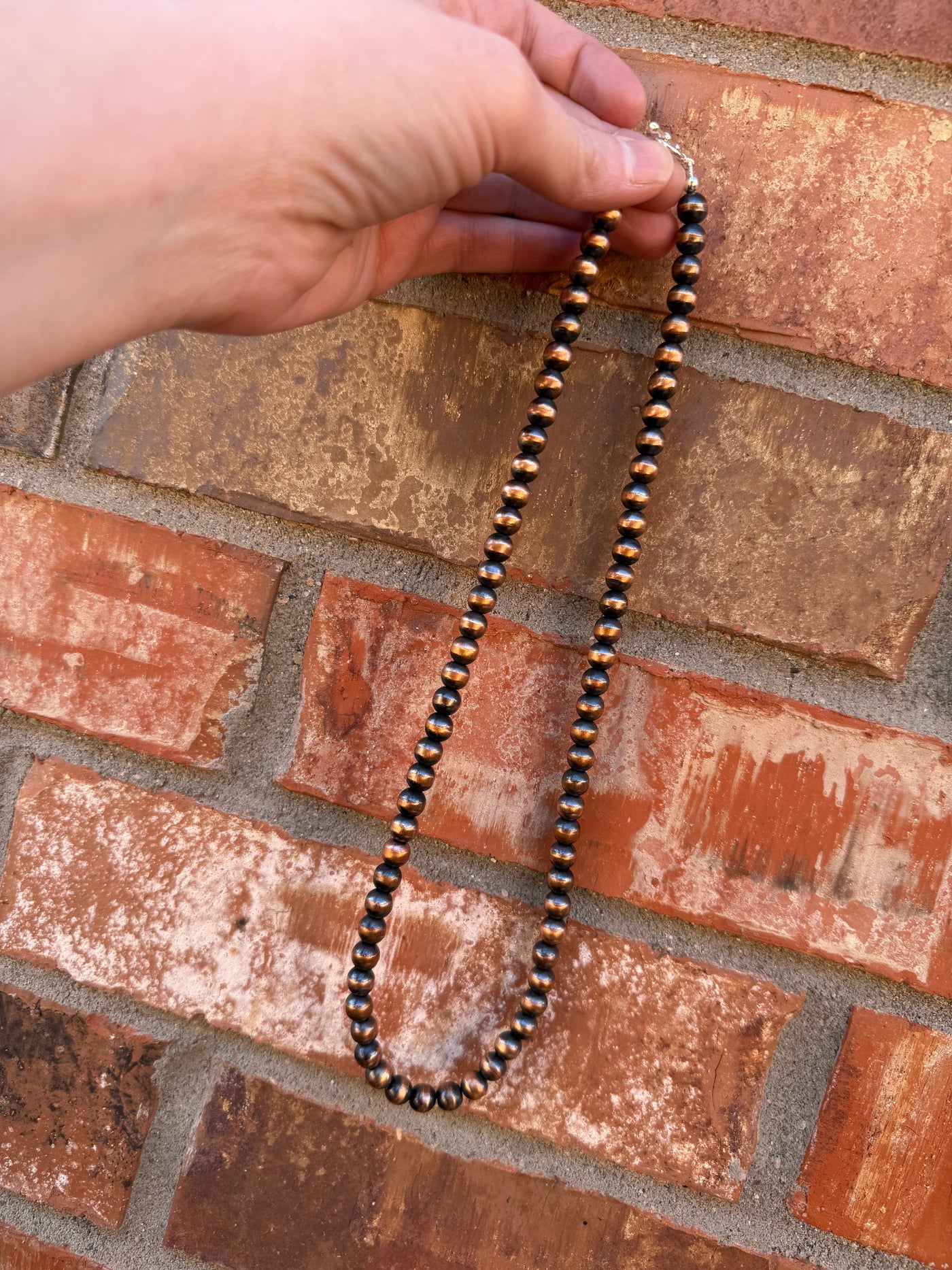 The Barlow Copper Pearl Necklace | 21.5 inch