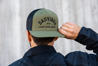 DadVibes FLAT Bill SnapBack