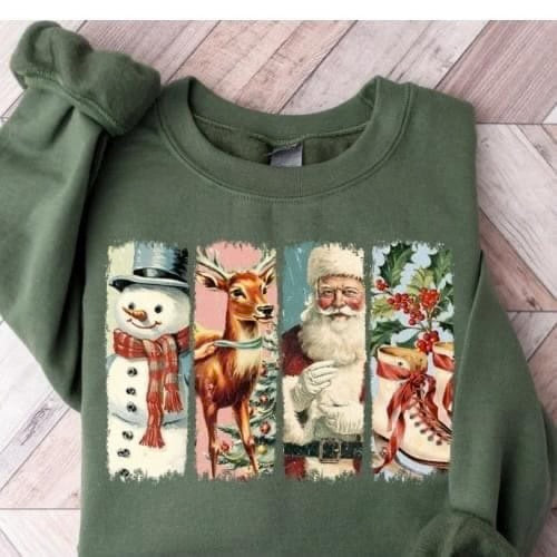 Vintage Christmas Sweatshirt