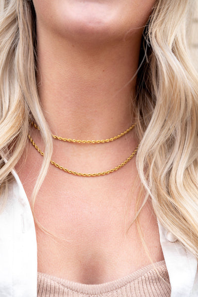 Luxe Silver Rope Chain - 18"