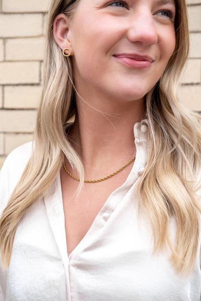 Luxe Silver Rope Chain - 18"