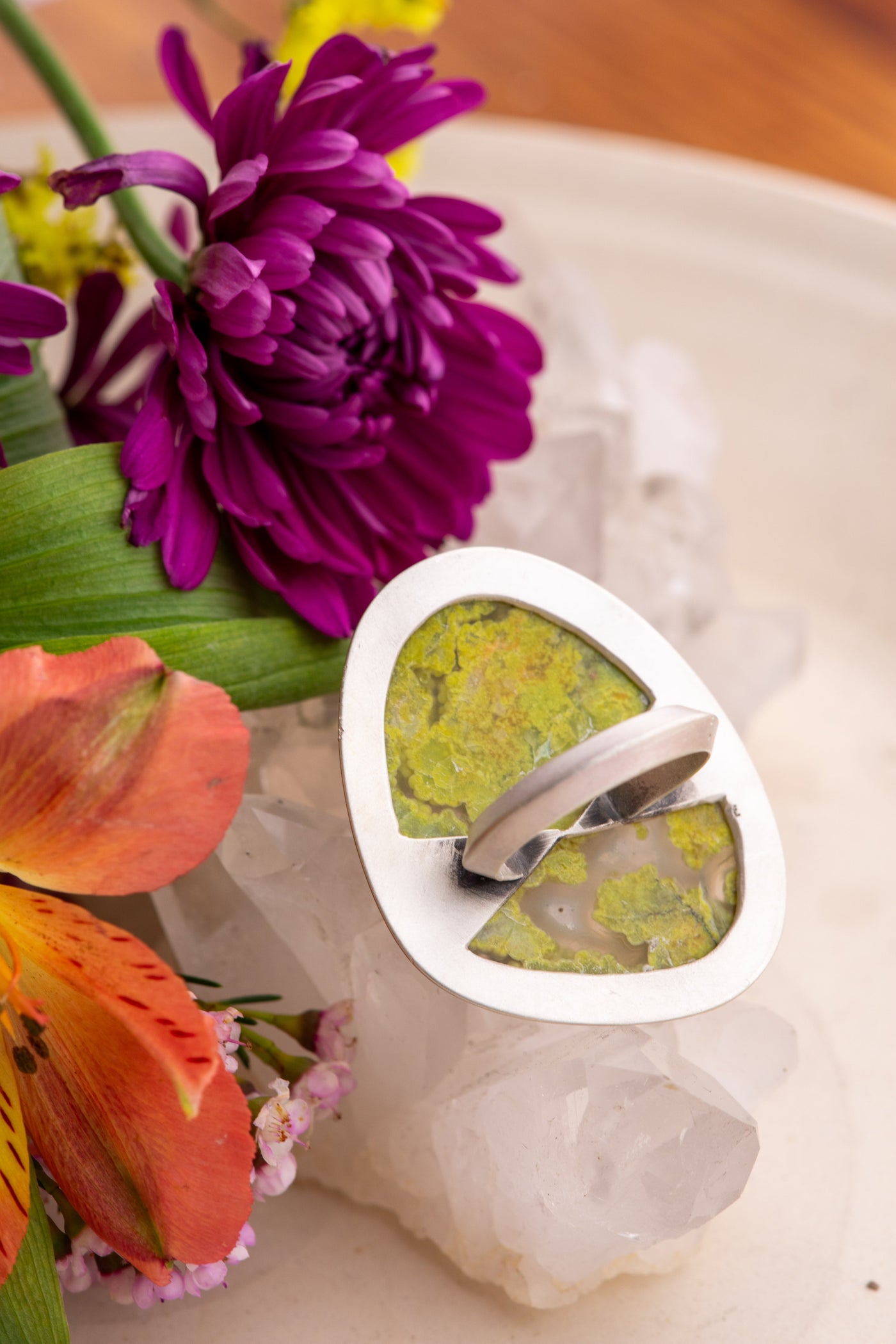 PORTAL GREEN OPAL RING