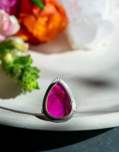 TIL ITS HEAVEN RUBELLITE RING